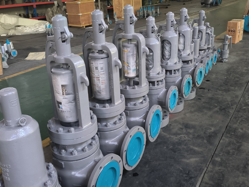 14 sets of safety valves manufactured